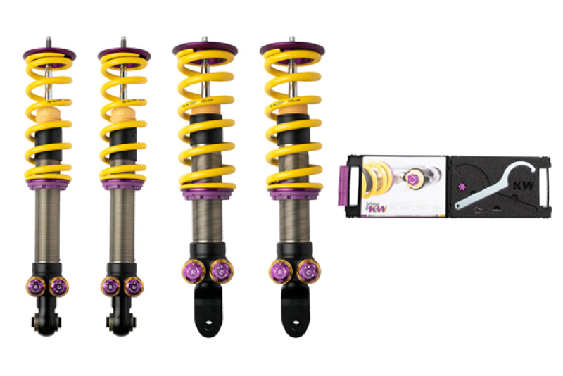 KW Coilover Kit V5 Bundle 2020 Chevrolet C8 Corvette Stingray w/o 