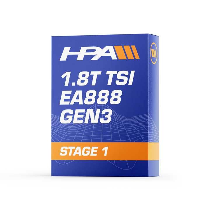 HPA VW & Audi 1.8T TSI EA888 Gen 3 (IS12) - ECU Tune (MK7 Golf, B8 Passat, Audi A3 8V)