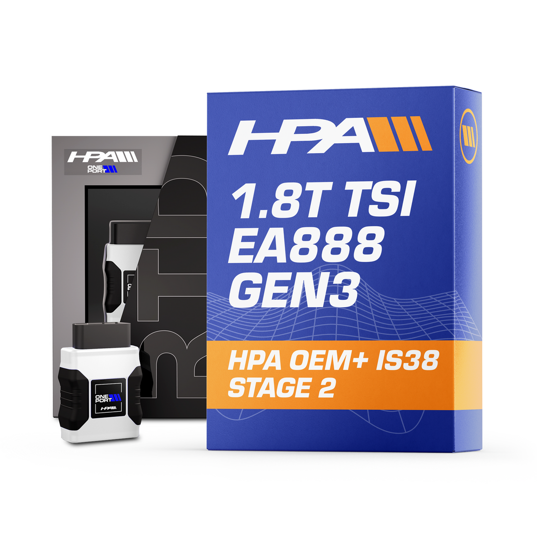 HPA VW & Audi 1.8T TSI EA888 Gen 3 (IS12) - ECU Tune (MK7 Golf, B8 Passat, Audi A3 8V)