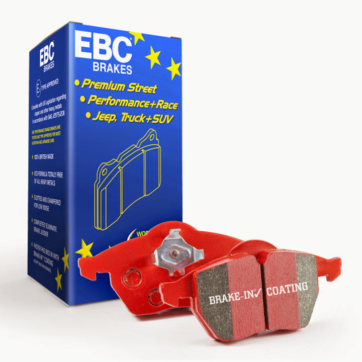 EBC 15+ Audi Q3 2.0 Turbo Redstuff Rear Brake Pads