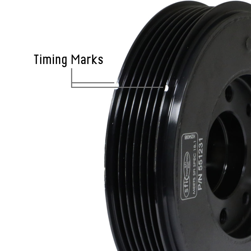 Fluidampr 08.5+ VW Golf TSi/08-13.5 Passat TSi/08.5+ Audi TT TSi Steel Internally Balanced Damper