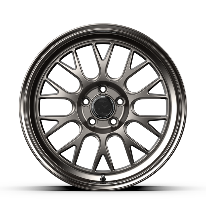 fifteen52 Holeshot RSR 18x8.5 5x108 42mm ET 63.4mm Center Bore Magnesium Grey w/ Gloss Lip