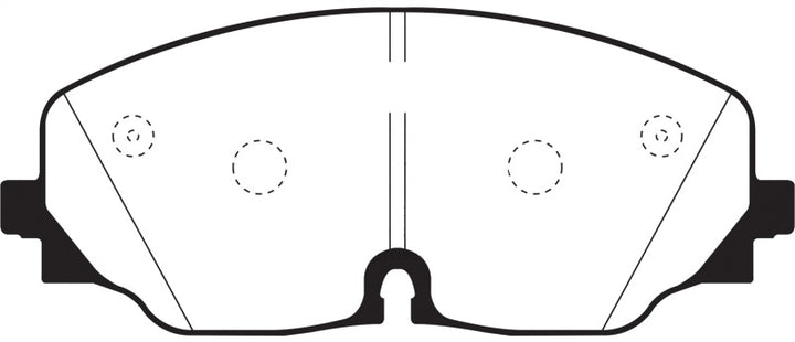 EBC 2017+ Volkswagen Atlas 2.0L Turbo Greenstuff Front Brake Pads