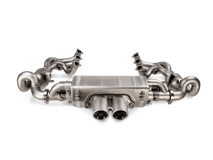 Akrapovic 21-22 Porsche 911 GT3 (992) Slip-On Race Line (Titanium) w/Titanium Tips