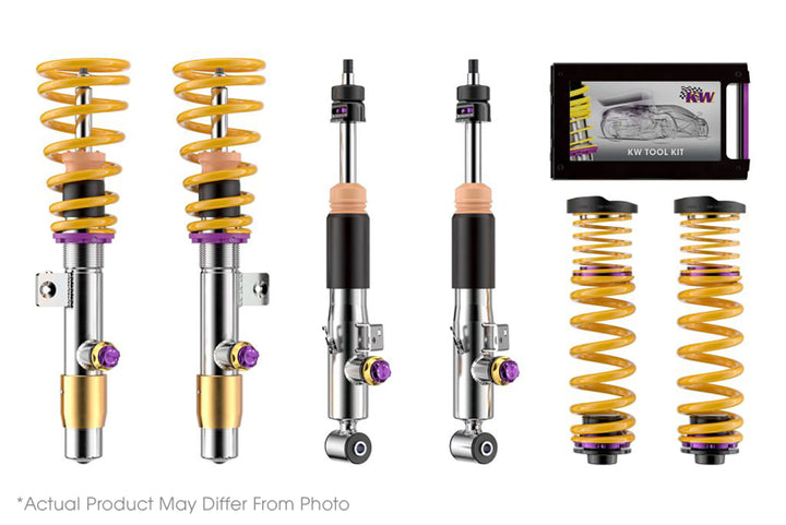 KW Coilover Kit V4 2015+ Mercedes C-Class (W205) AMG C63/C63 S Sedan w/ Electronic Dampening