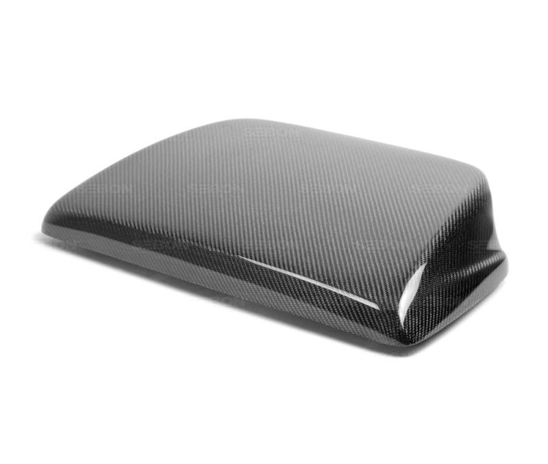 Seibon 04-05 Subaru WRX/STi STi Carbon Fiber Hood Scoop - Only Fits OEM Hoods (Not Seibon Hoods)