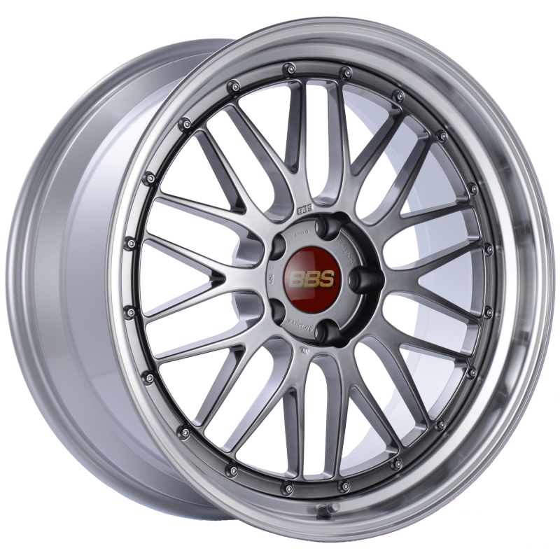 BBS LM 20x9 5x120 ET15 Diamond Black Center Diamond Cut Lip Wheel -82mm PFS/Clip Required