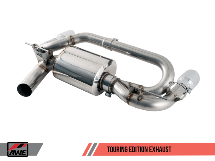 AWE Tuning BMW F22 M235i / M240i Touring Edition Axle-Back Exhaust - Diamond Black Tips (102mm)