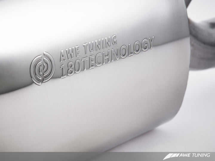 AWE Tuning Panamera 2/4 Touring Edition Exhaust (2011-2013) - w/Chrome Silver Tips