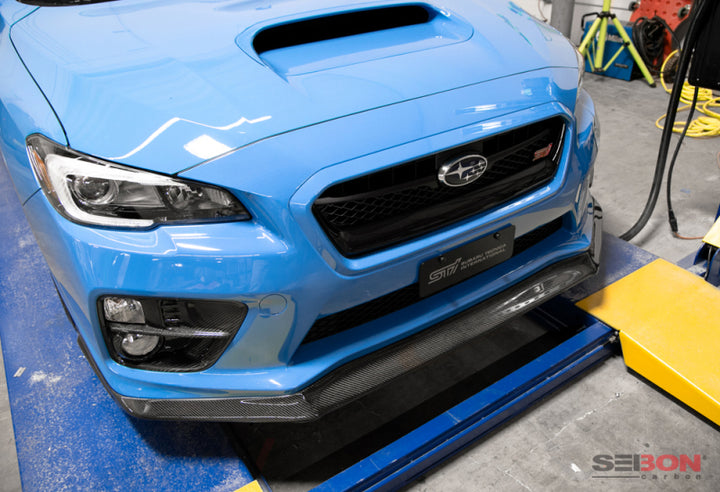 Seibon 2015+ Subaru STI/WRX MB1-Style Carbon Fiber Front Lip