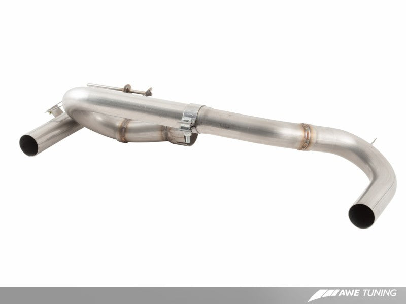 AWE Tuning BMW F3X 335i/435i Touring Edition Axle-Back Exhaust - Chrome Silver Tips (90mm)