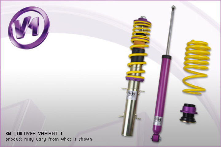 KW Coilover Kit V1 BMW 5series E39 (5/D) Wagon 2WD; w/ air sus on the rear axle (auto leveling)