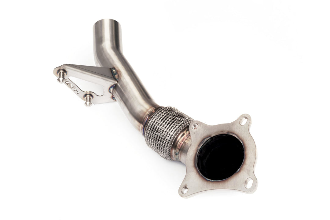 Door Crasher - HPA (FWD) 1.8T & 2.0T Downpipe For VW (MK5 / MK6) Golf, GTI, Tiguan, Jetta, GLI, (B6) Passat, (MK2) Beetle, Eos, Audi (8P) A3