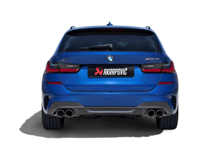 Akrapovic 20-22 BMW M340i (G20, G21) Slip-On Line (Titanium) (Requires BMW Part #18308686640)