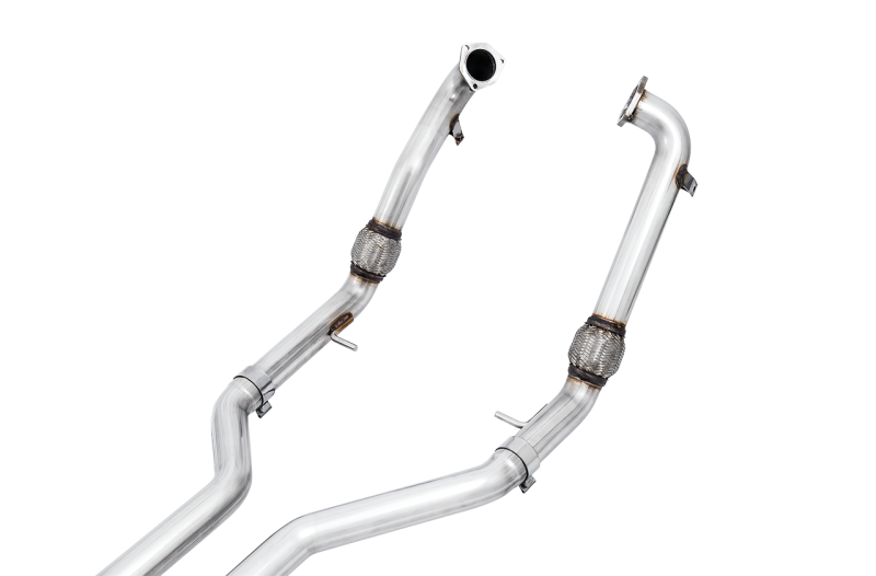 AWE Tuning Audi B9 S5 Sportback Track Edition Exhaust - Non-Resonated (Silver 102mm Tips)